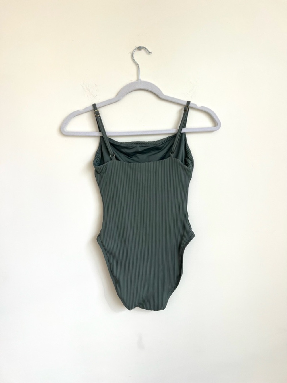 Vitamin A Jenna One Piece Swimsuit in Sea Green EcoRib - Picture 8 of 15